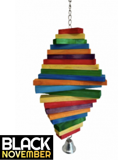 9 X Parrot Toy Pack - African Grey, Amazon, Eclectus, Cockatoo Etc - RRP £134.91 - Pack 3